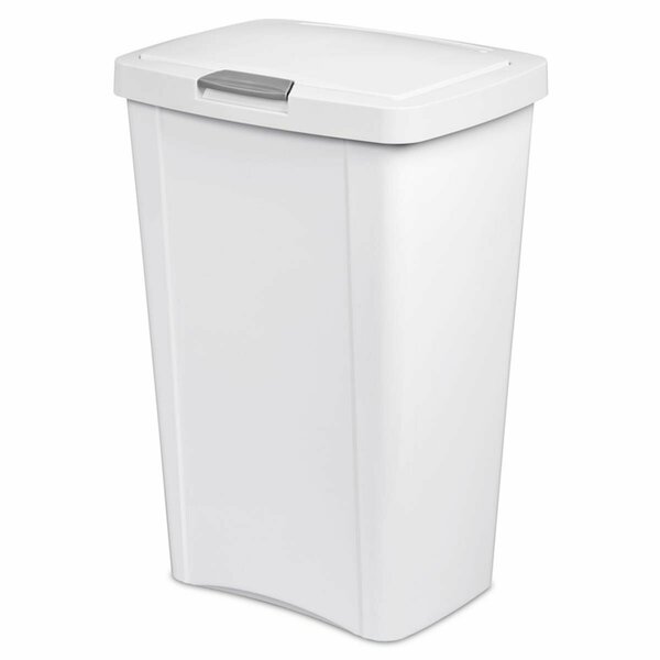 Dendesigns Weight Trash Garbage Can - White, 4PK DE3307155